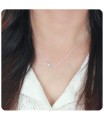 Letter Y Silver Necklace SPE-5539